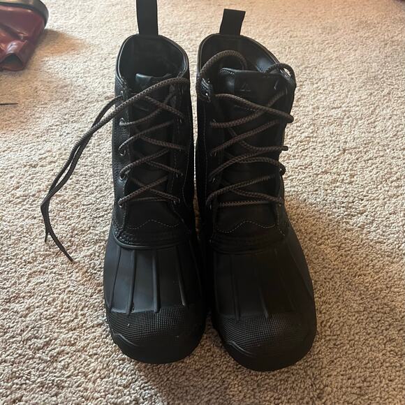 Kamik Alpine Design Leather Upper Snow Boots Size 9 - Picture 3 of 9